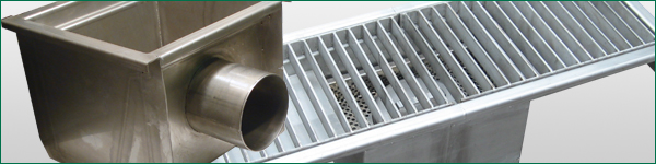 Точечный водоотвод из нержавеющей стали Точечный водоотвод из нержавеющей стали